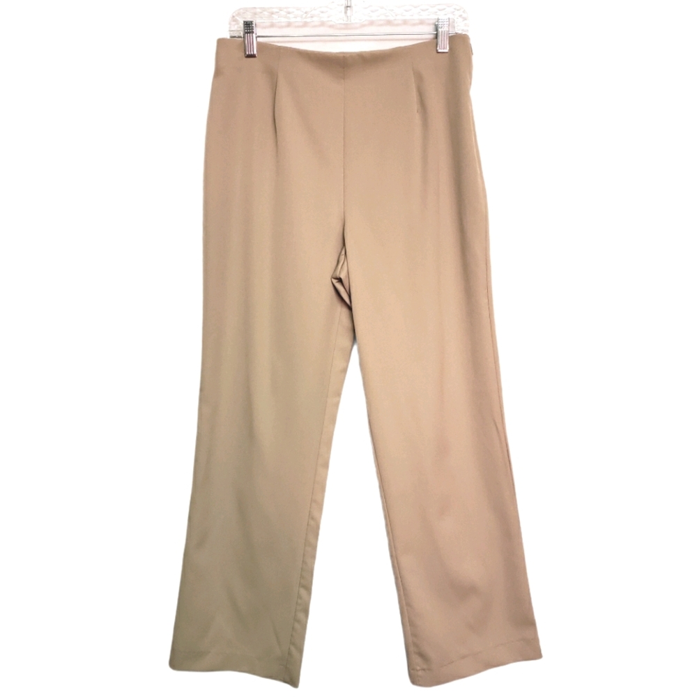 Van Heusen Tan Stretch Trousers Dress Pant Slacks